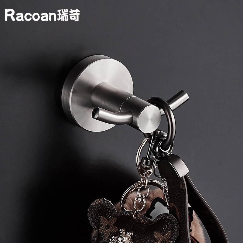 304 Stainless Steel Makeup room Toilet Kitchen Bathroom Wall Pendant Clothing Hat Bag key hanger
