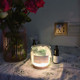 Fireless Crystal Aromatherapy Diffuser Crystal Stone Bedroom Girls' Light Fragrance Home Bedroom Dormitory Essential Oil Aromatherapy Fragrance Ornaments