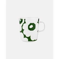 Зелено-белая кружка 250мл