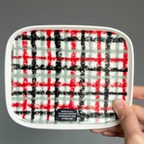 Новый 2024 Spring Marimekko Unikko60 Anniversary Green, оранжево -зеленый зеленый белый марк.