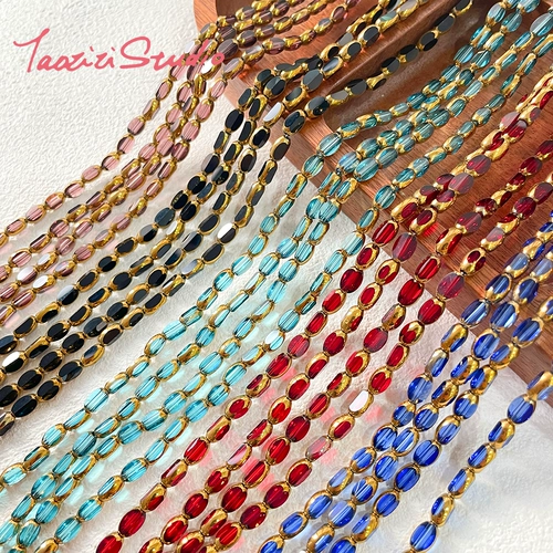 Ретро стеклянные бусины, браслет из бисера ручной работы, аксессуары, DIY