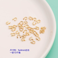 Золото (u - -форма пряжка) 10