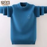 Осенний цветной утепленный свитер, подходит для подростков