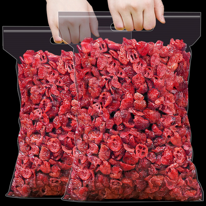 Cranberry dry baking special 500g bag snowflake crisp raw material cranberry pregnant women snack candied dried fruit