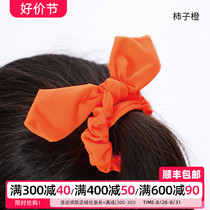 Figure skating bow hair band girls sports hair band performance hair band cute bow elastic hair band