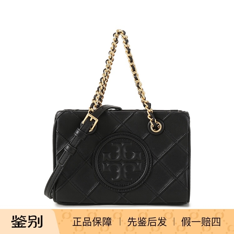 Tory Burch Women's Fleming Series Diamond Mini Tote Bag Shoulder Bag 300095