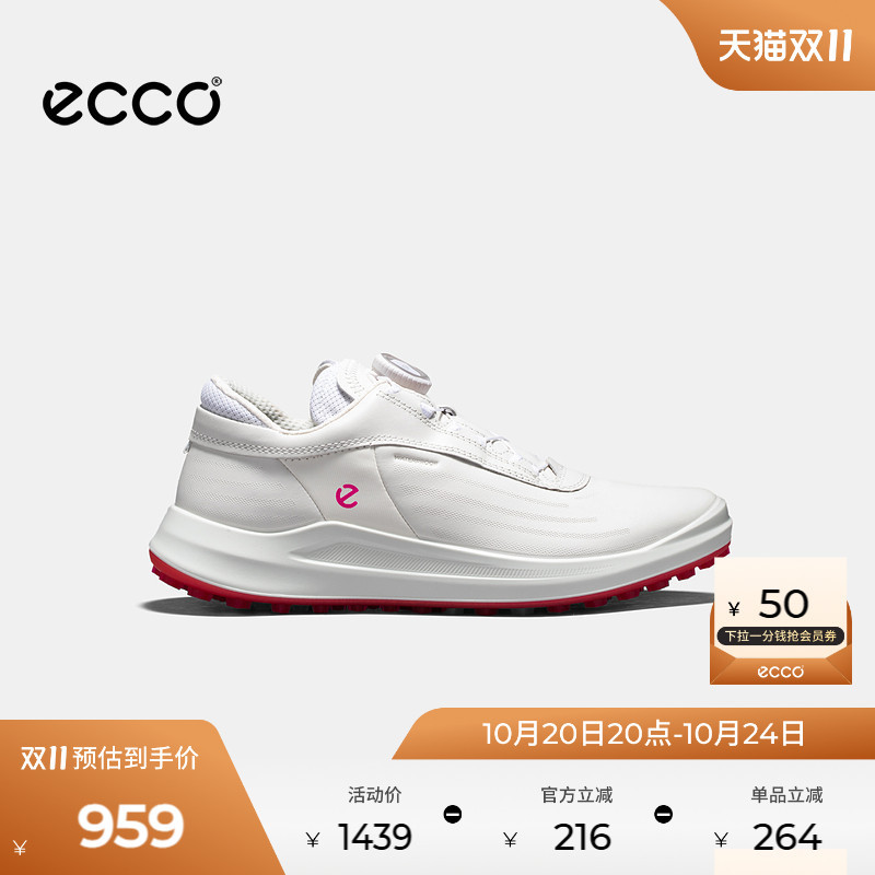 Ecco Women's Golf Shoes, Autumn and Winter Wear-Resistant, Lightweight, Cushioning, Golf Core 100433 Ecco Women's Golf Shoes, Autumn and Winter Wear-Resistant, Lightweight, Cushioning, Golf Core 100433