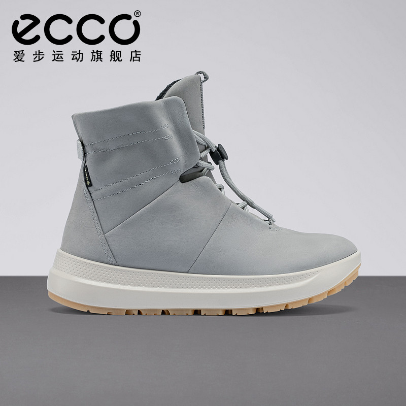 ECCO Love Steps Snow Boots Female Non-slip High Cylinder Warm Light Hiking Shoes Racing 420113