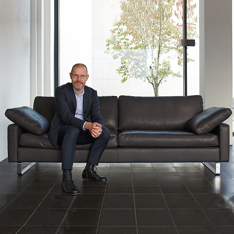 Office sofa minimal modern business reception to negotiate leather office sofa triple tea combination