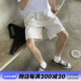 Освежающие летние тонкие шорты для отдыха, штаны, оверсайз, на шнурках, эластичная талия, свободный прямой крой