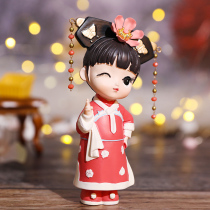 Ancient style court Huanzhu Gege series girl doll doll set full set of blind box ornaments 2020 net red new style
