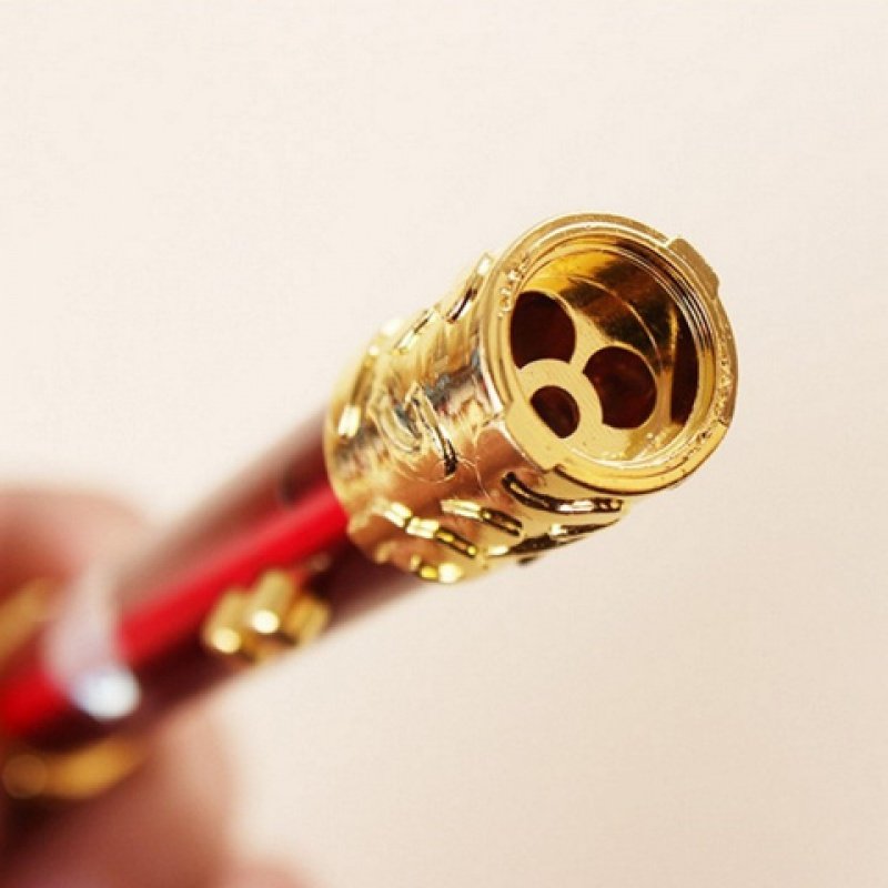 Buy 2 get 1 free gold hoop rod UV money detector lamp infrared laser lamp fluorescent agent detection pen lighting flashlight