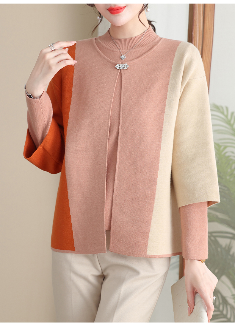 E5797 1250K ÁO KHOÁC NỮ TAIRYA ÁO LEN DÀI TAY CẢ BỘ 2 MÓN MÙA XUÂN THU ĐÔNG TRUNG NIÊN THỜI TRANG NỮ G04 SẢN PHẨM MỚI