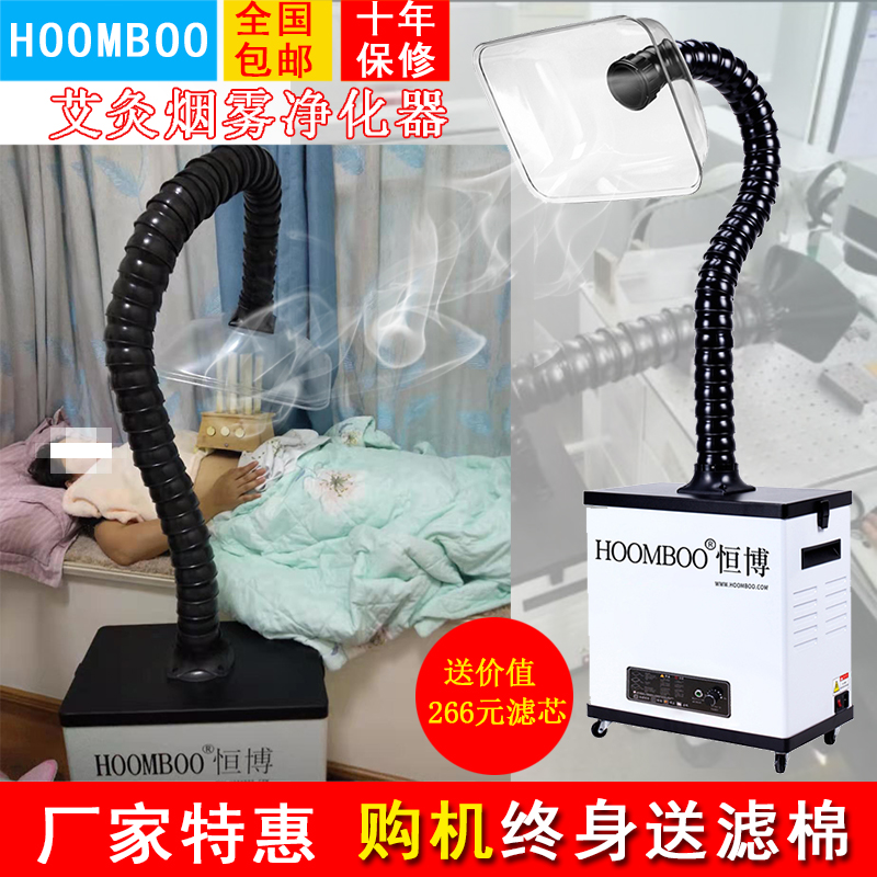 Moxibustion smoke purifier Smoking machine smoke extractor Household smoking machine artifact Smoke removal smoke exhaust system Health hall
