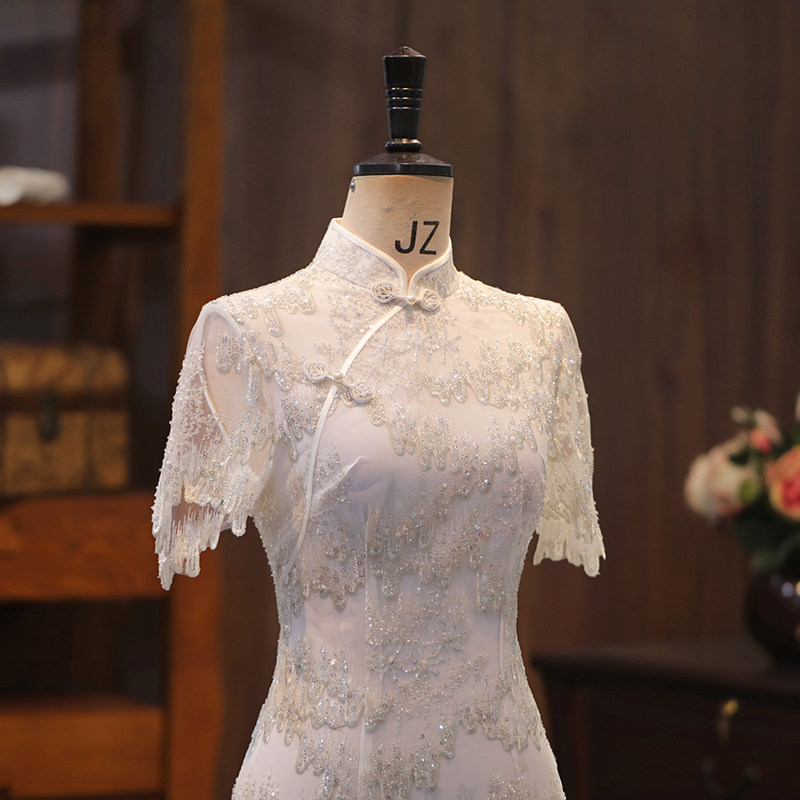 Новое летнее женское платье cheongsam в китайском стиле высокого класса с чувством совершенства, древний метод, маленькие и молодые модели, юбка для повседневной носки на помолвку