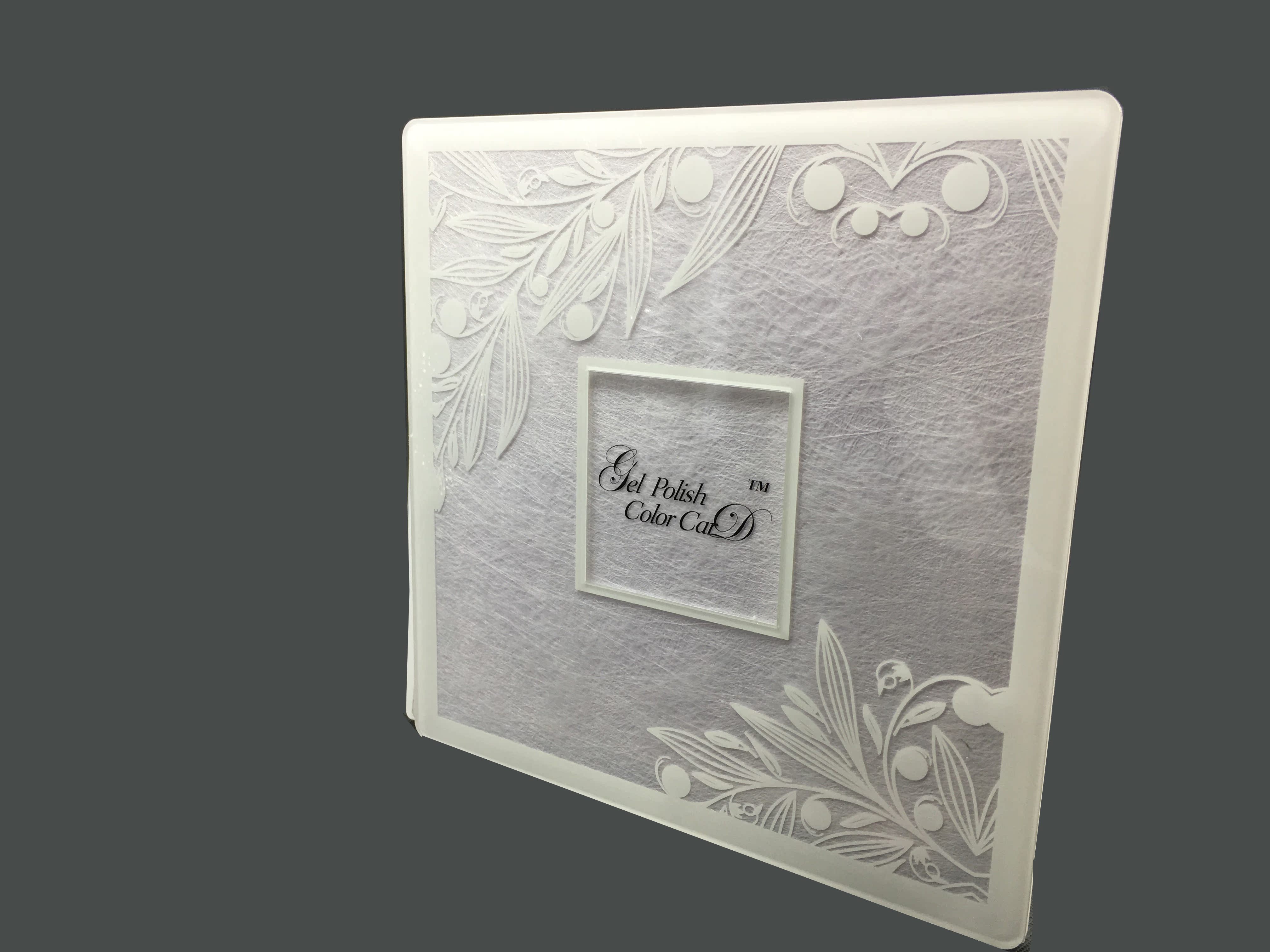 Công cụ làm móng mới 72 màu swatch acrylic cao cấp Áo giáp lớn màu tấm hộp mẫu bảng hiển thị inlay - Công cụ Nail vẽ cọ bản 3d