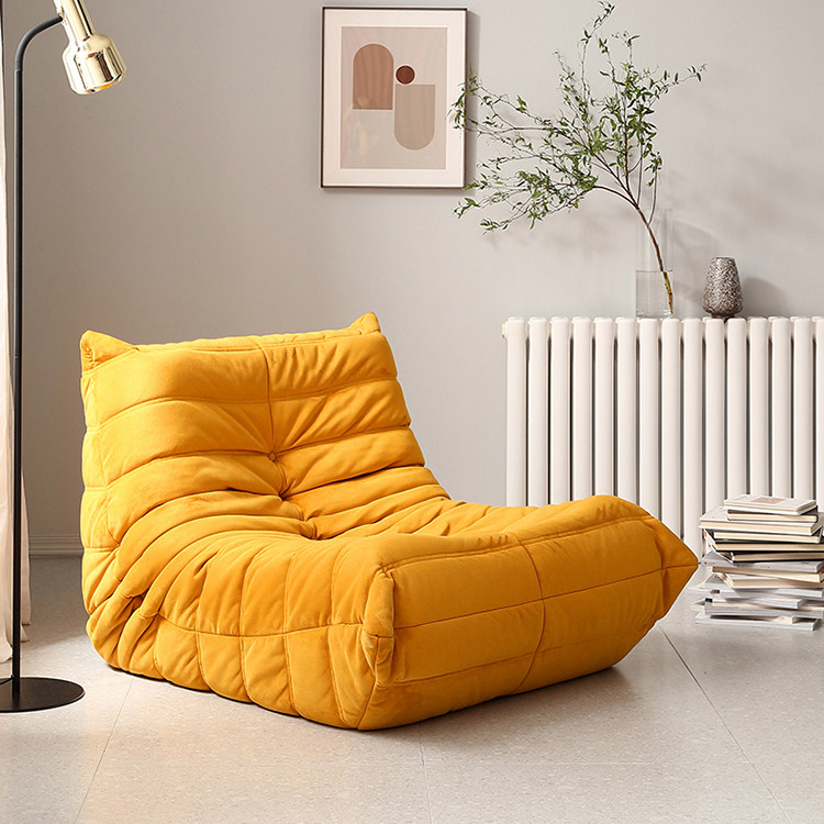 Fur Caterpillar Sloth Sofa Living Room Light Lavish Balcony Read Casual Chair Nordic Net Red Tatami Togo Single Chair