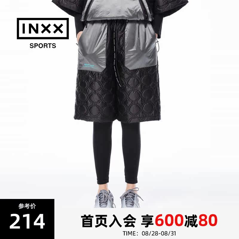 inxx sports tide cards winter New products Clothing Splicing pockets loose Sport cotton shorts SI94897270
