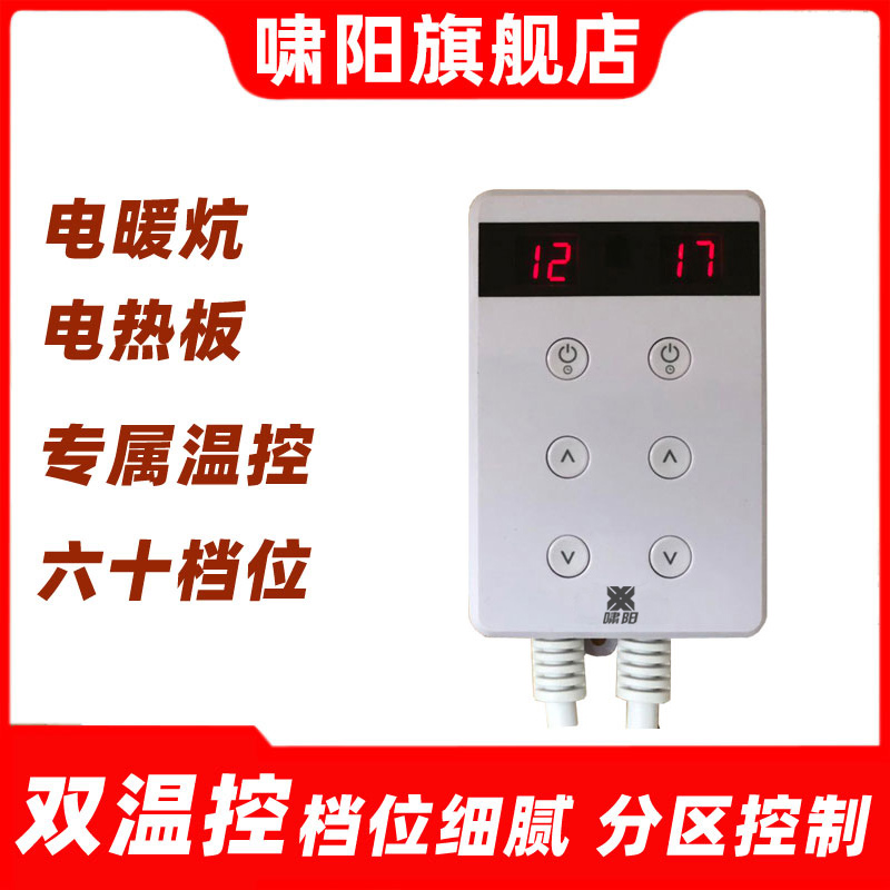 Heating plate electro-thermal film special intelligent digital display electronic ground heating temperature controller Korea imported electric heating kang plate film for use