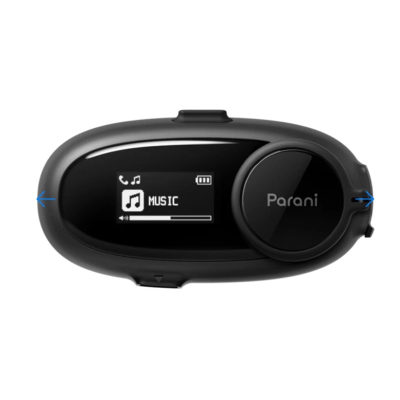 Sena Sena Parani M10 new safety helmet talkback Bluetooth headphones High fidelity stereo LCD screen