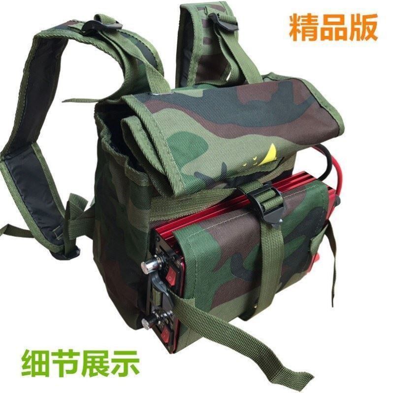 Lithium battery integrated fishing machine head backpack lithium fishing shoulder tool waterproof fishing outdoor thickening tool
