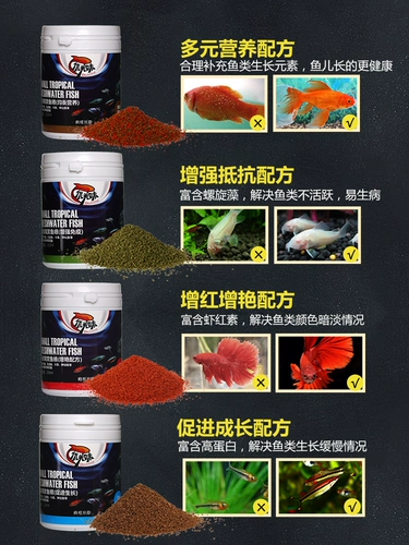 [Тигр] Тропическая мелкая рыба кормила рыбу, мелкие рыбные продукты тропические фонари для рыб