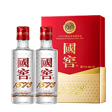 【国窖1573】经典小酒礼盒52度*2