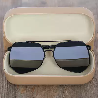 Sunglasses men's Bundy new trend round face big face men's polarized sunglasses driving driving special net celebrity glasses