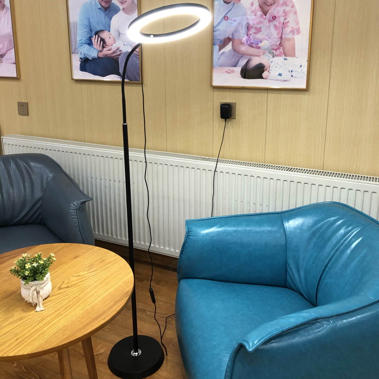 Eye protection LED beauty salon pattern embroidery lamp special eyelashes photo face face grafting eyelashes cold light floor shadowless lamp