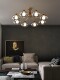 Nordic Living Room Wabi-Sabi Style Chandelier, Vintage Light Luxury Retro Bedroom Dining Room Atmospheric Lamp, American Style