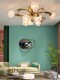 Bedroom Lamp, Antique Pastoral Crystal Flower, Living Room, Study, Elegant, Simple, Retro, Personalized, Master Bedroom, Dining Room, Light Luxury Lamp