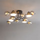 Large Living Room Nordic Retro Lobby Post-Modern Light Luxury Minimalist Bedroom Dining Room Vintage Nostalgic Internet-Famous Master Bedroom Ceiling Light