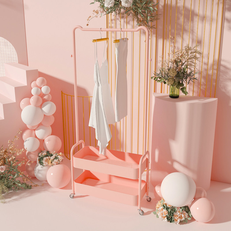 Drying rack landing bedroom hanger rack undercover cap chamber drying rack balcony cool clothes collection rack