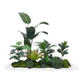 Artificial Plant Landscaping, Bionic Traveler's Banana, Areca Palm Potted Plants, Fake Green Plants for Office, Restaurant, under Stairs, and Window Display