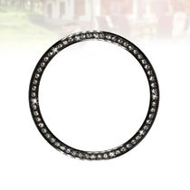 Diamant-monté Bezel Ring Loop Cover Anti Scratch