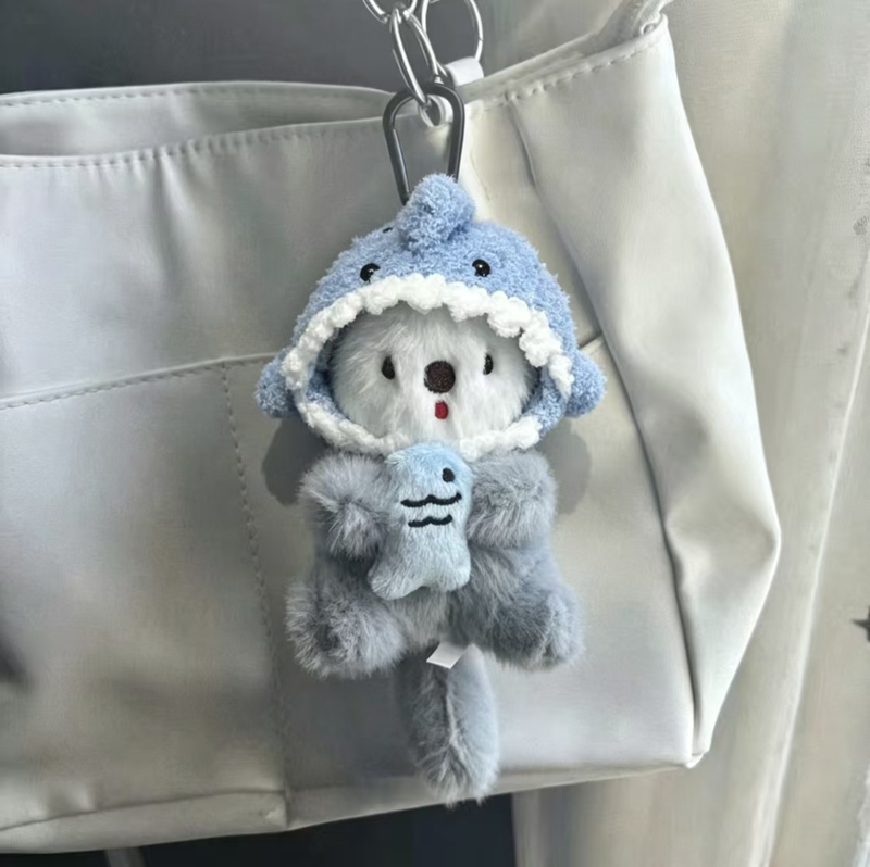 Cute Cartoon Otter Plush Keychain Doll Backpack Pendant Hand Strap Gift for Friends Cute Cartoon Otter Plush Keychain Doll Backpack Pendant Hand Strap Gift for Friends