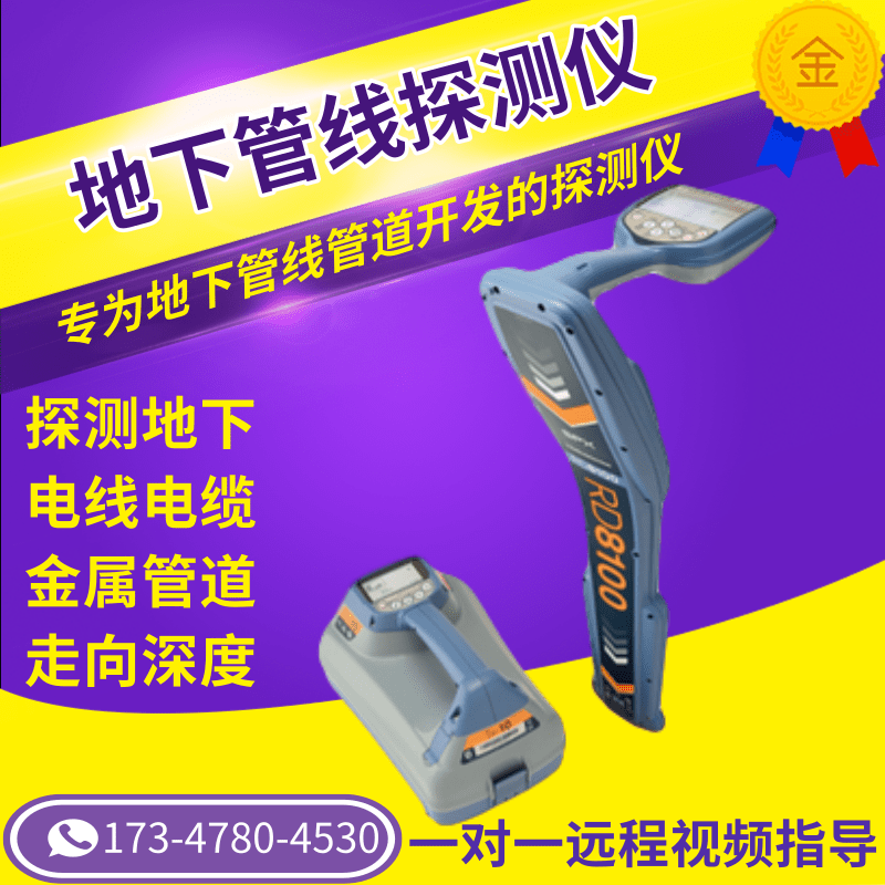 Reddy RD8100 Underground Pipeline Detector Metal Pipe Detector Wire Cable Optical Cable Pipeline Locator