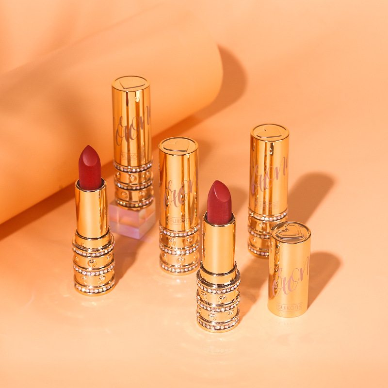 SUIKONE Sukana Bright Star Lipstick Matte Texture Fog Surface Effect Moisturizing and Non-fading