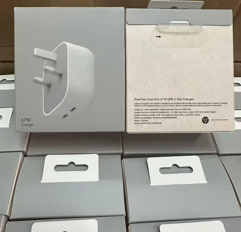 Google Pixel Flex 67W Dual-Port Fast Power Charger 45W Usb-C Mobile Phone Fast Charger Charging Head Original Genuine Uk Version Hong Kong Version Us Version Eu Version