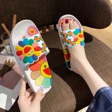 时尚凉拖鞋女家用夏季ins外穿防滑软底家