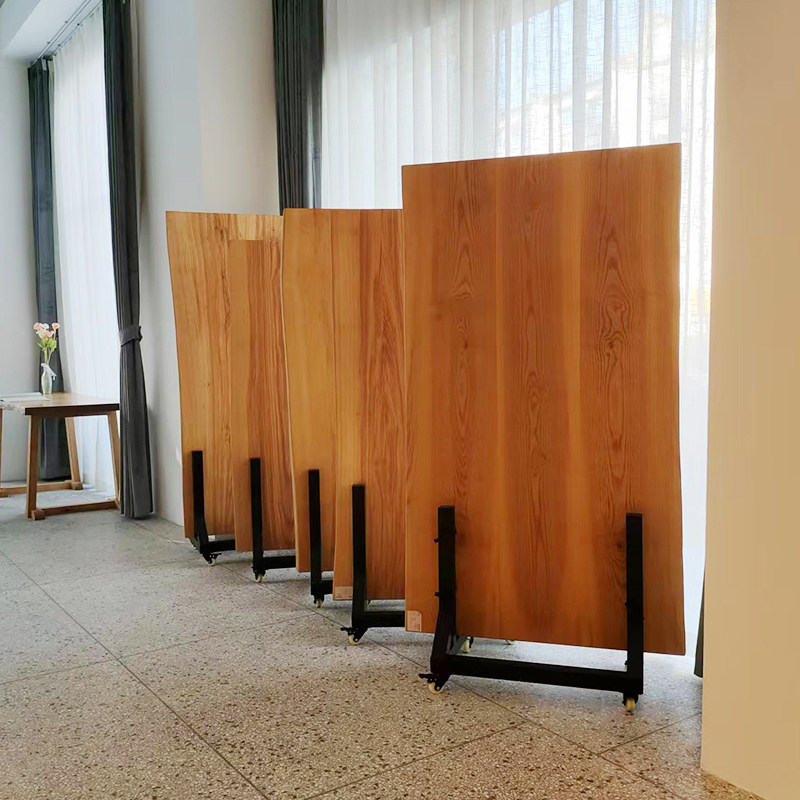 North American ash large board dining table solid wood log tea table coffee table office desk white oak black walnut Okan