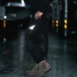 Утепленные удерживающие тепло светоотражающие штаны, эластичные бархатные рабочие наколенники, облегающий крой