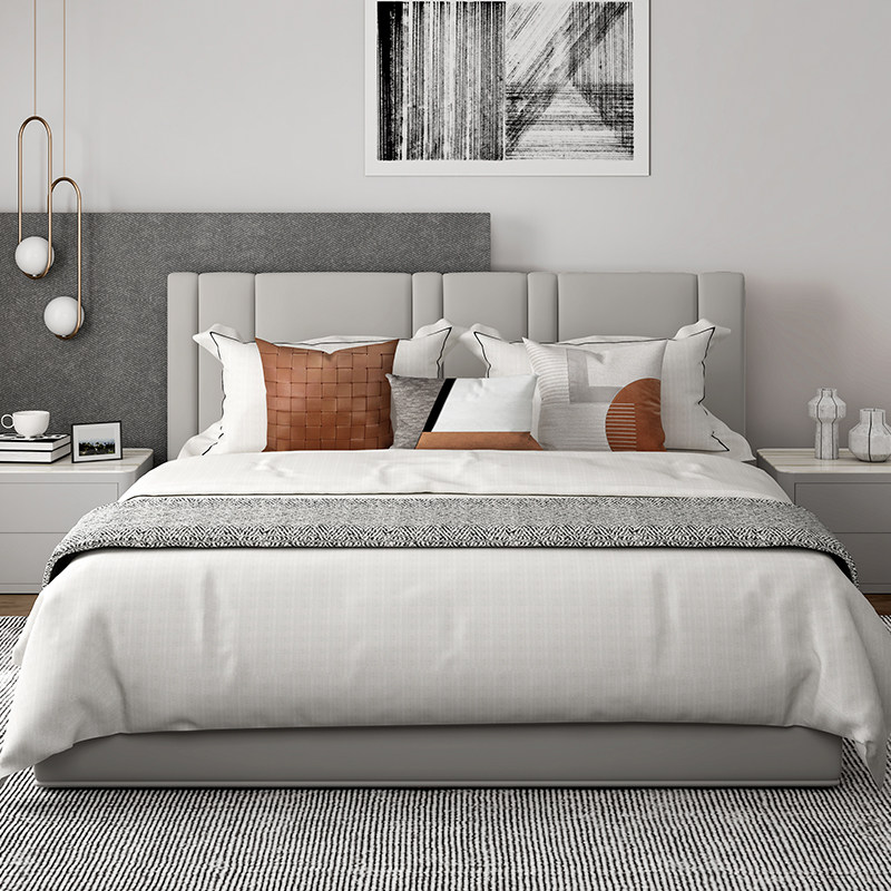 Home Innate MODERN MINIMALIST-LIKE INTER-BED BEDDING EXHIBITION HALL VILLA 1 8m-LIKE PLATE ROOM WITH MATCHING PIECE OF BED