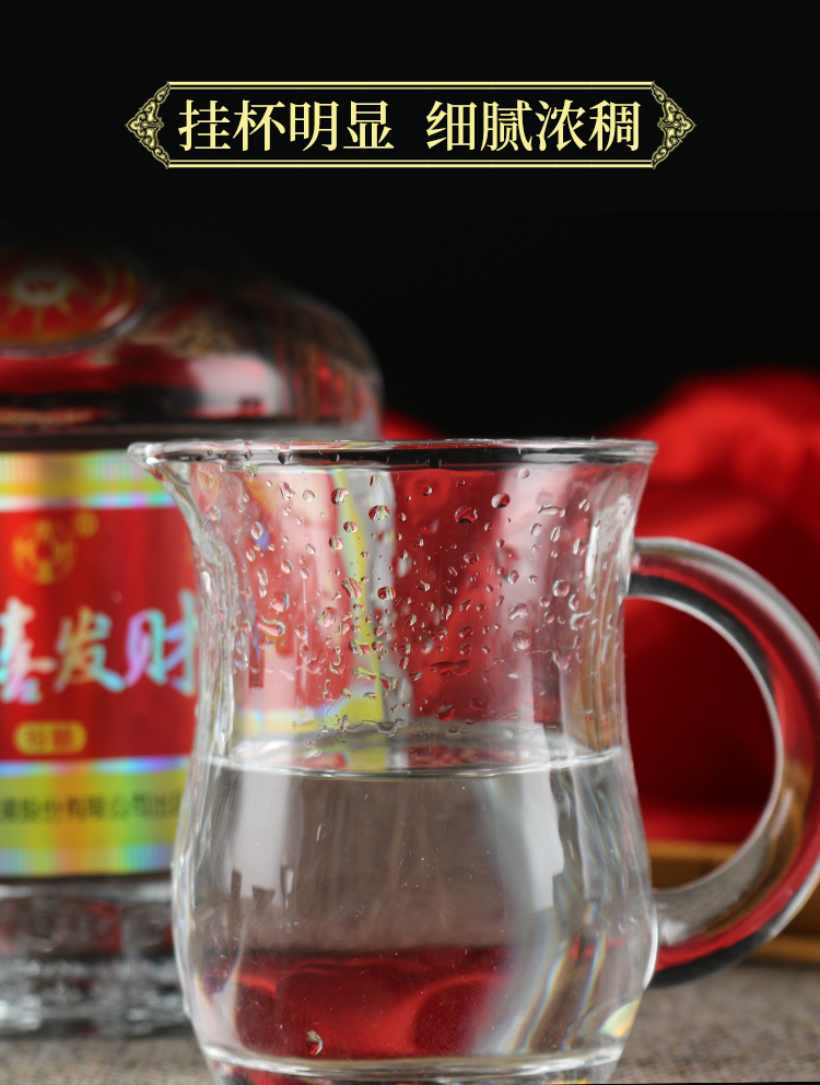 五粮液 恭喜发财珍酿 52度浓香型白酒 500ml*6瓶 图5