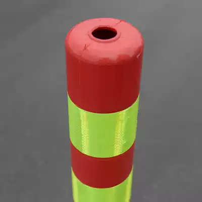 Promotional 75cmPU elastic column Road isolation pile Reflective column Crossing column Plastic warning column Traffic facilities