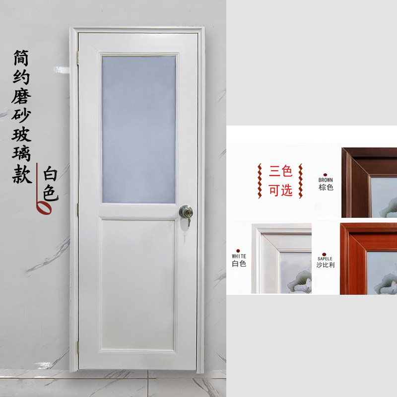 PVC门与玻璃门大比拼,卫生间选择哪家更合适?-卫生间门/厕所门-淘宝好物网