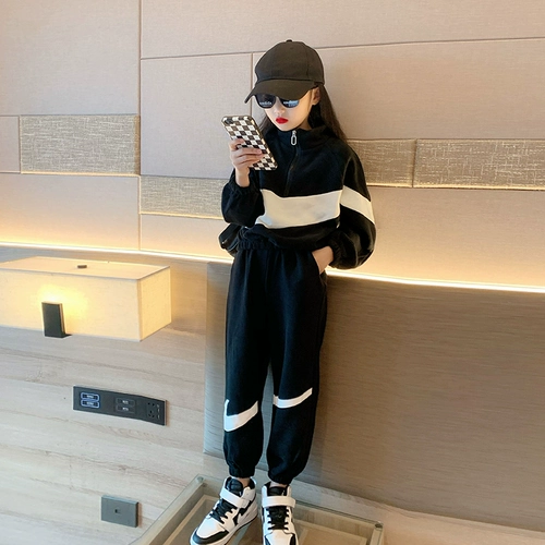 Детский комплект, в западном стиле, подходит для подростков, популярно в интернете, детская одежда