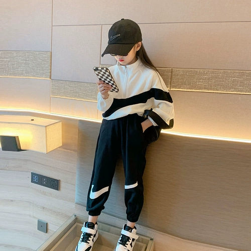 Детский комплект, в западном стиле, подходит для подростков, популярно в интернете, детская одежда