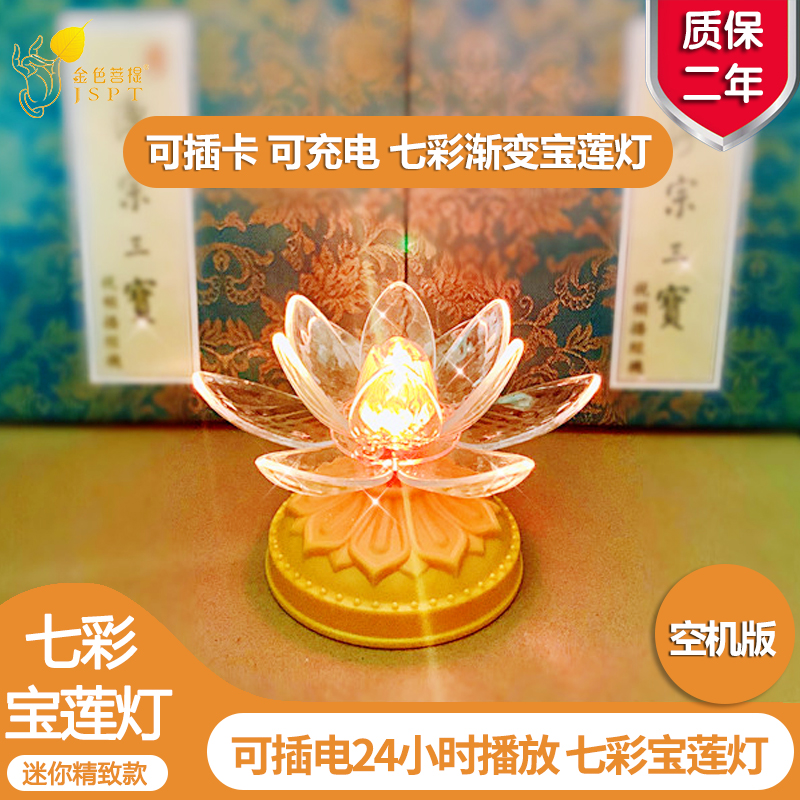 Golden Bodhi New Player small mini charging colorful light portable charging empty machine card