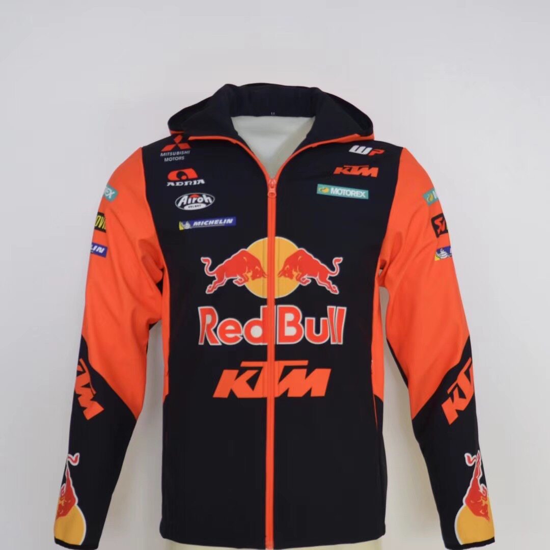 2021 Red Bull KTM sweatshirt cross-country Ferris riding Windproof Jacket Dakar Racing plus cotton locomotive clothes